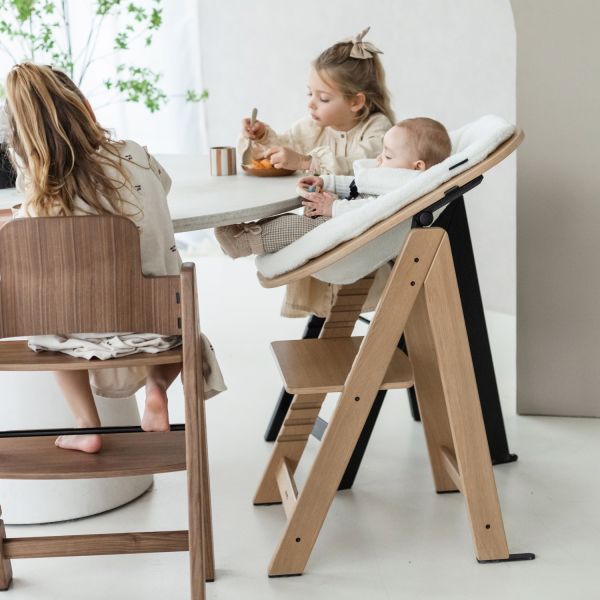 Kidsmill Up! Kinderstoel incl. Babyset   Newbornset Oatmeal