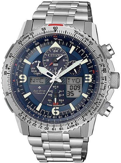Citizen - Promaster Sky - Polshorloge - Zilverkleurig - Titanium