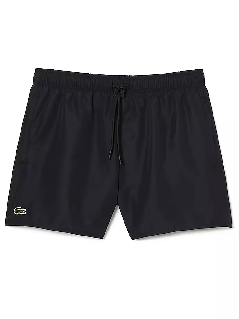 LACOSTE Badeshorts schwarz