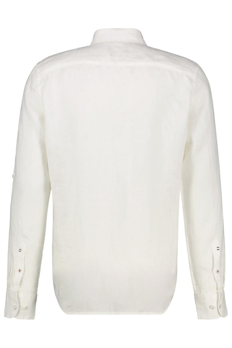 Lerros witte heren overhemd
