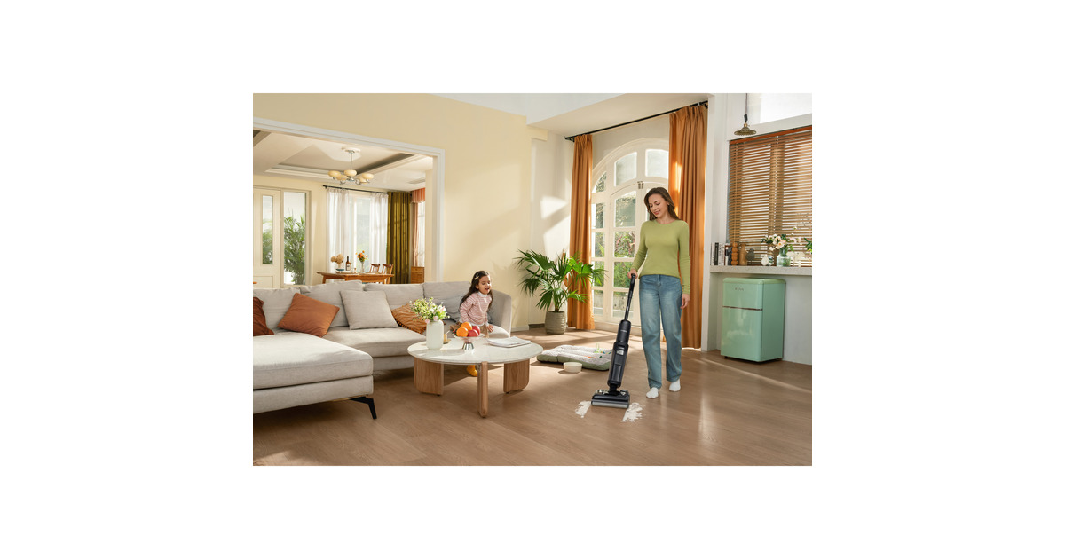 TinecoFloor One S7 Stretch nat- en droogzuiger  (Donkerblauw)