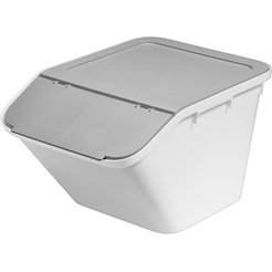 Bac de rangement/recyclage Stack-it M, 37 L