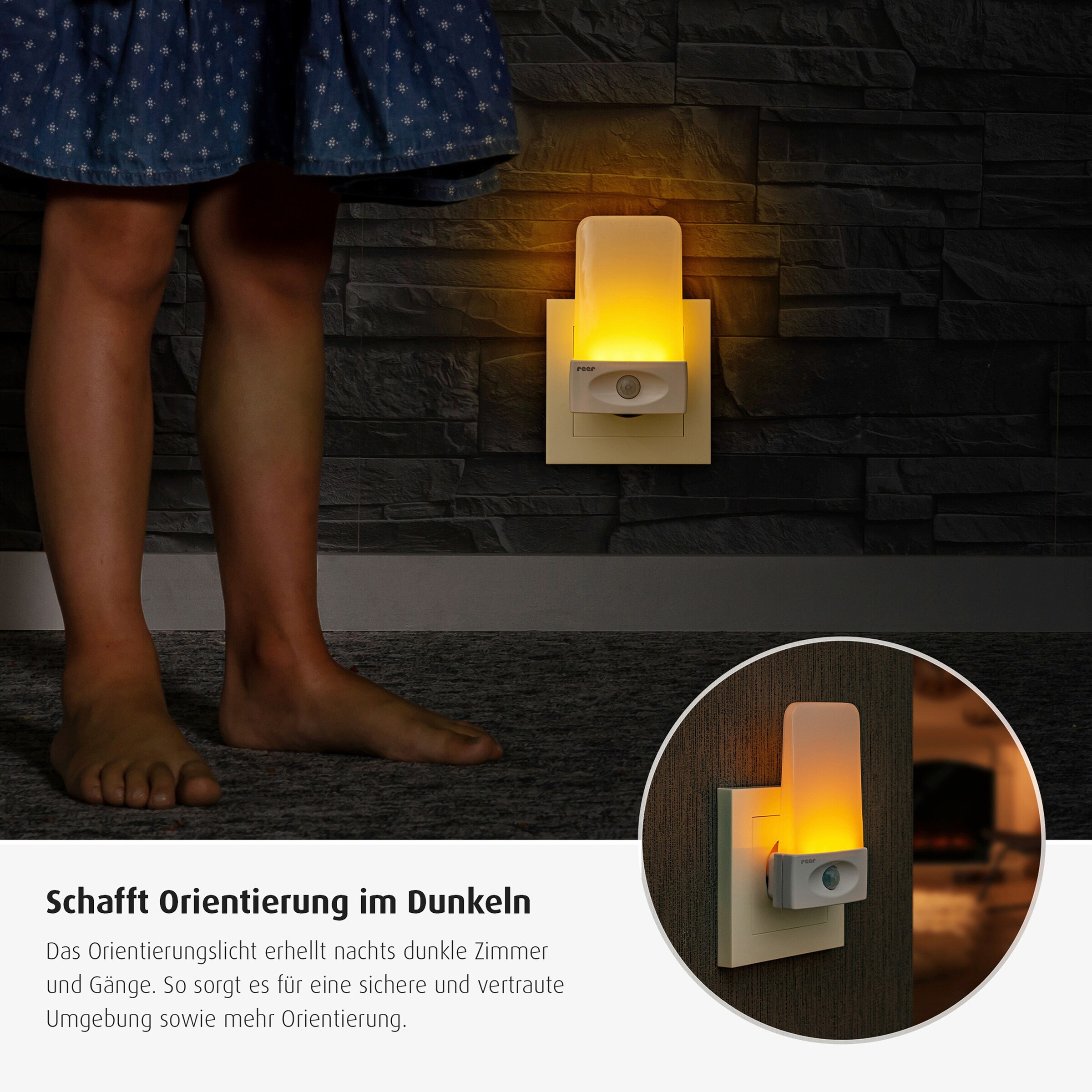 reer LED-Nachtlicht NightGuide mit Bewegungssensor
