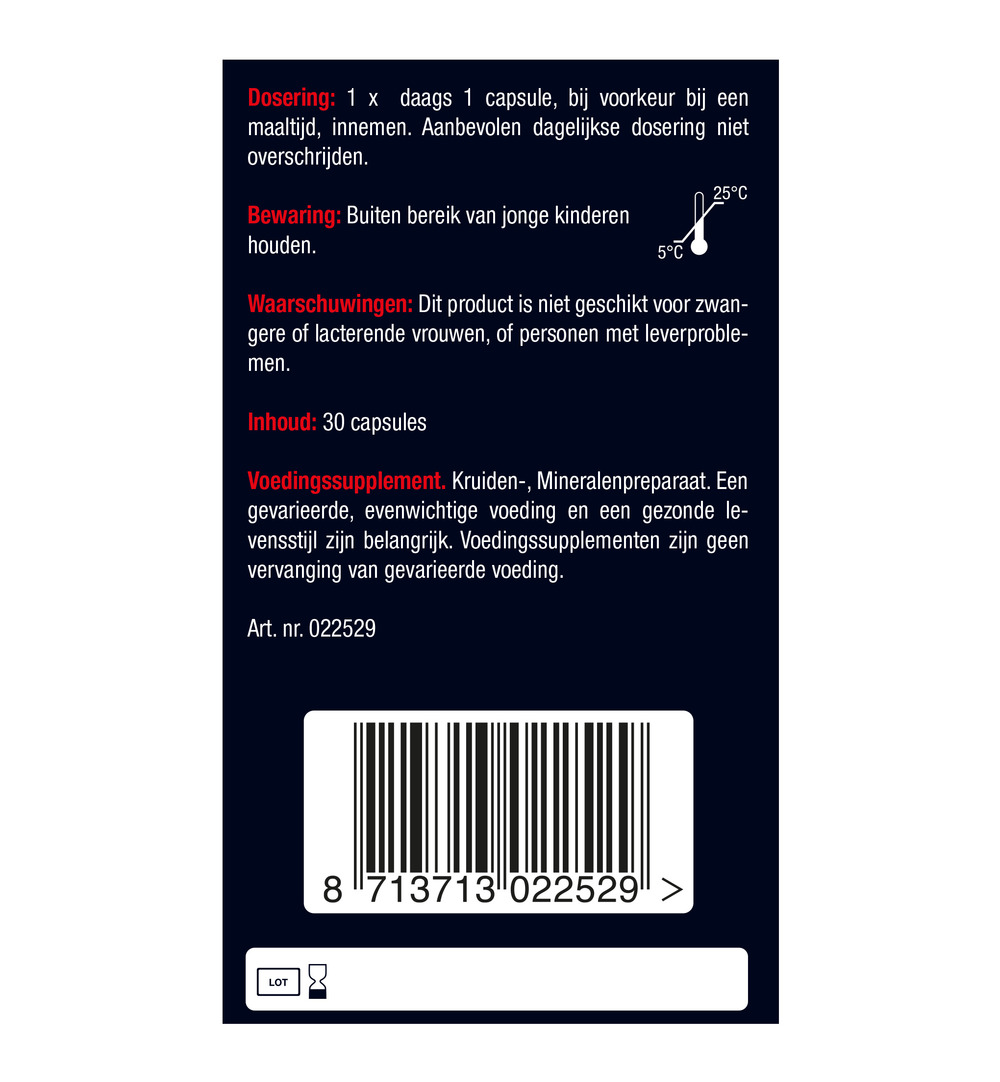Lucovitaal Prostaat Potentie En Urinewegen (30 capsules)