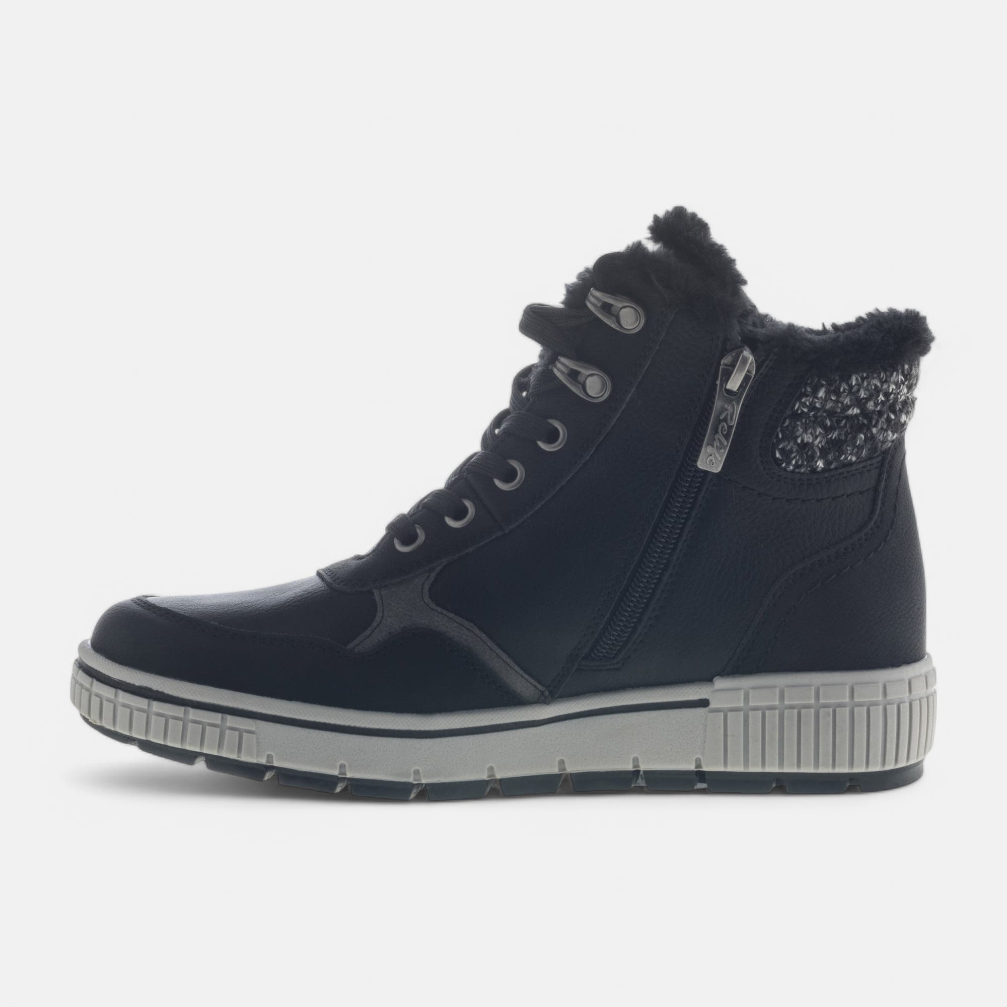 Bottines à lacets Femme noir
