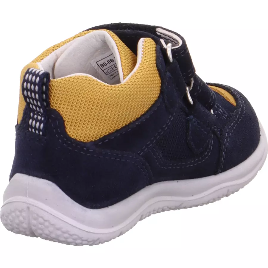 superfit Halbschuh Universe blaugelb