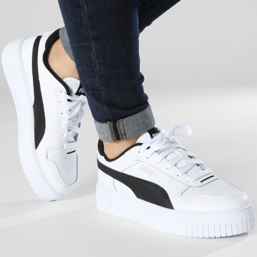 Baskets Femme Carina Street 389390 Puma White Puma Black Silver