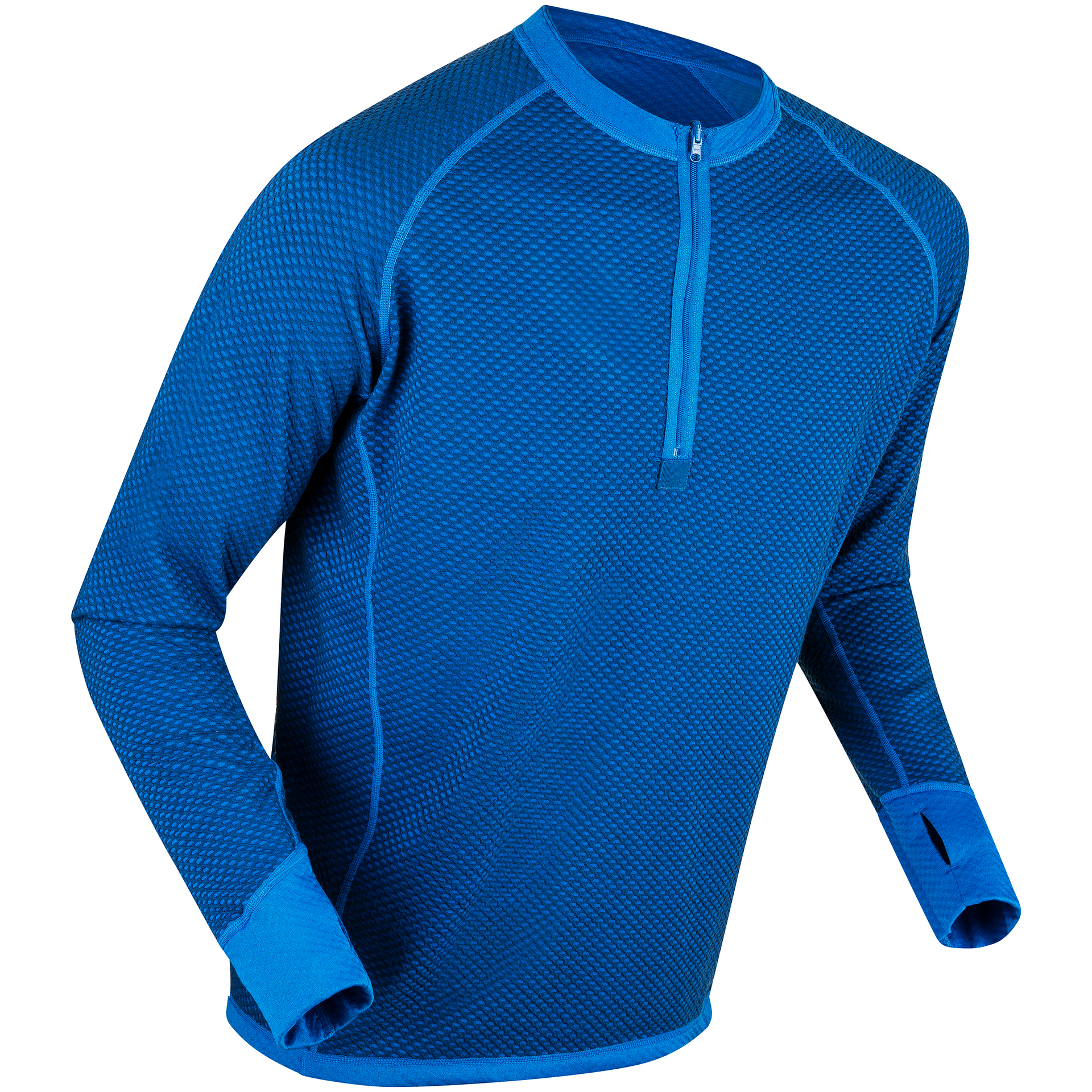 Coverage Long Sleeve Herre Turkish Sea