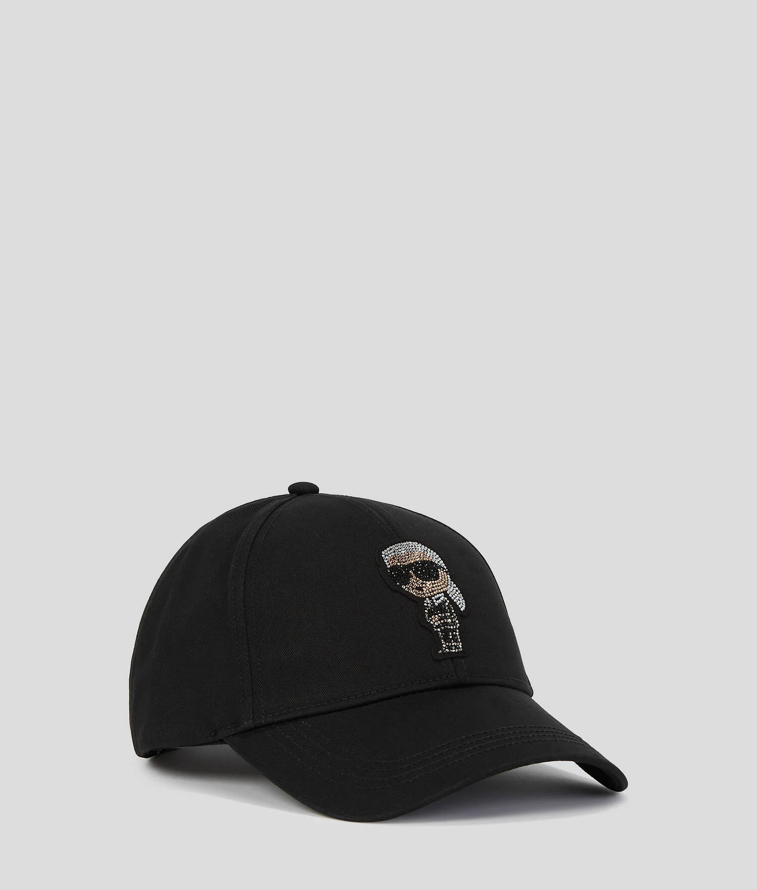 CASQUETTE À STRASS IKON - Noir