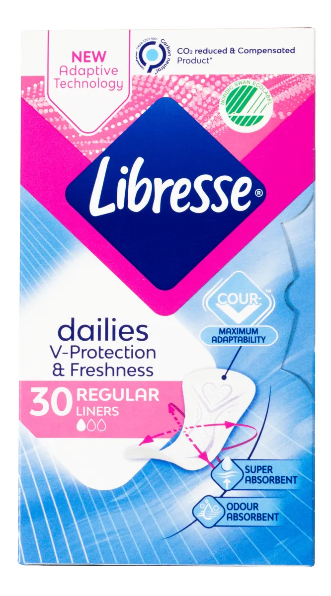 Libresse Pantyliner Normal - 30 stk.