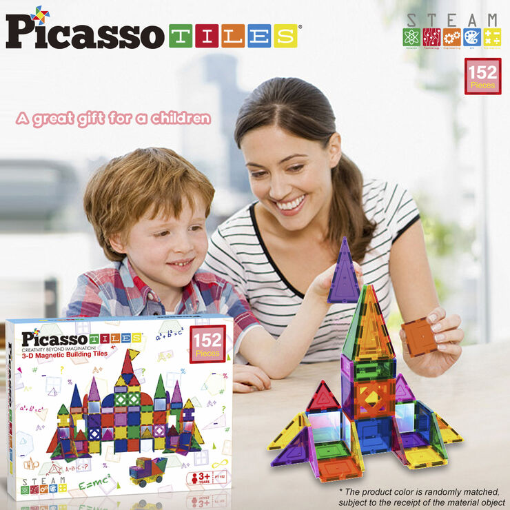 Legetøj Picasso Tiles 152pc Magne