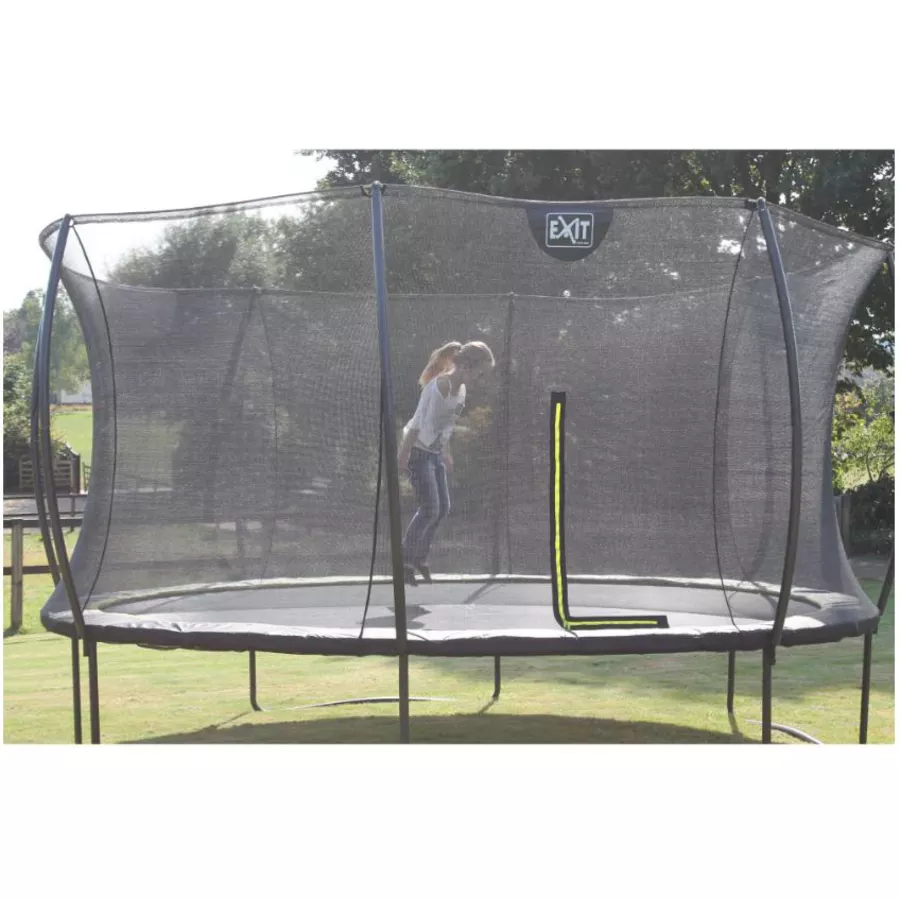 EXIT Trampolin Silhouette ø305cm - schwarz