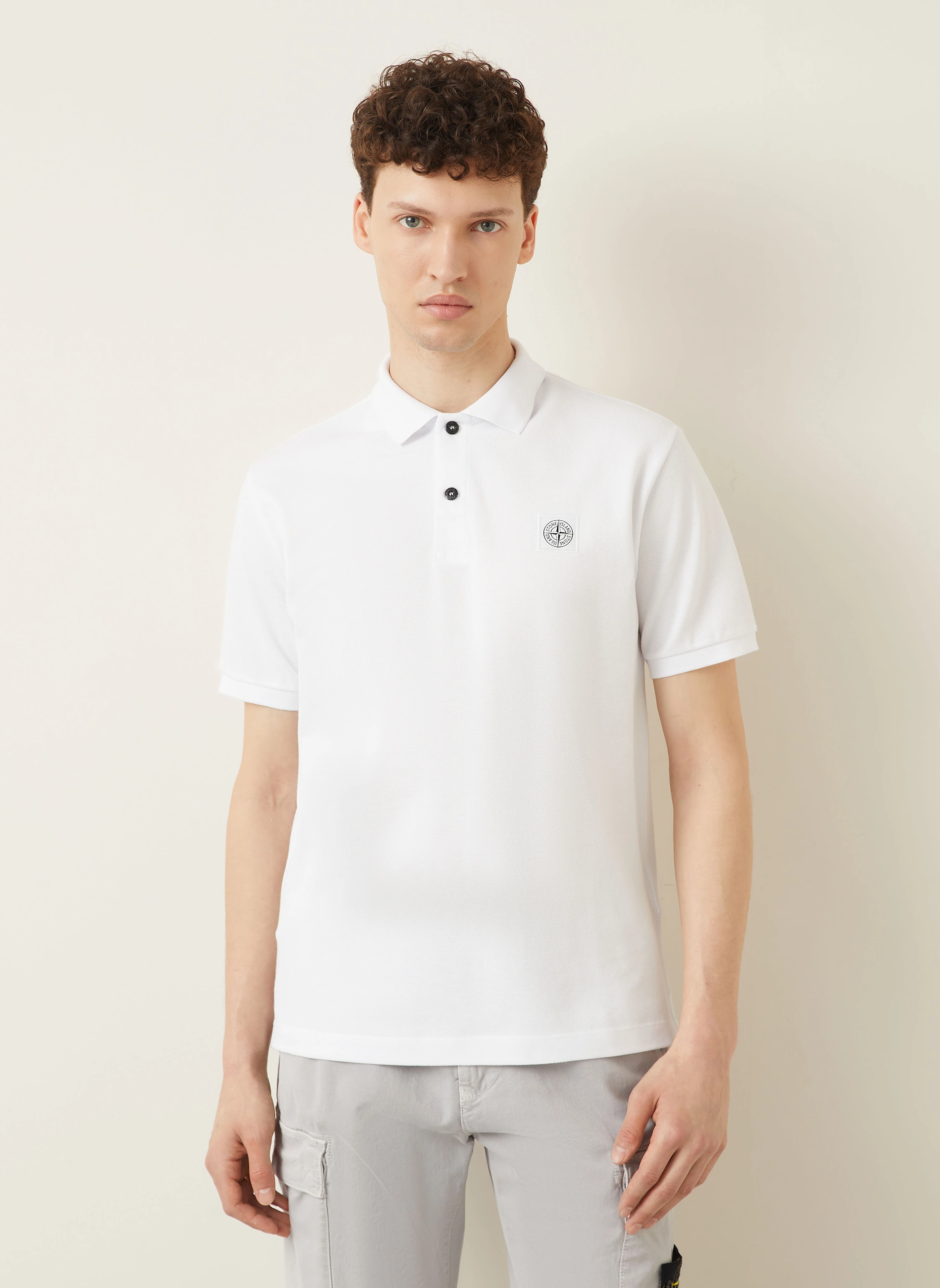 STONE ISLAND Piqué-Poloshirt