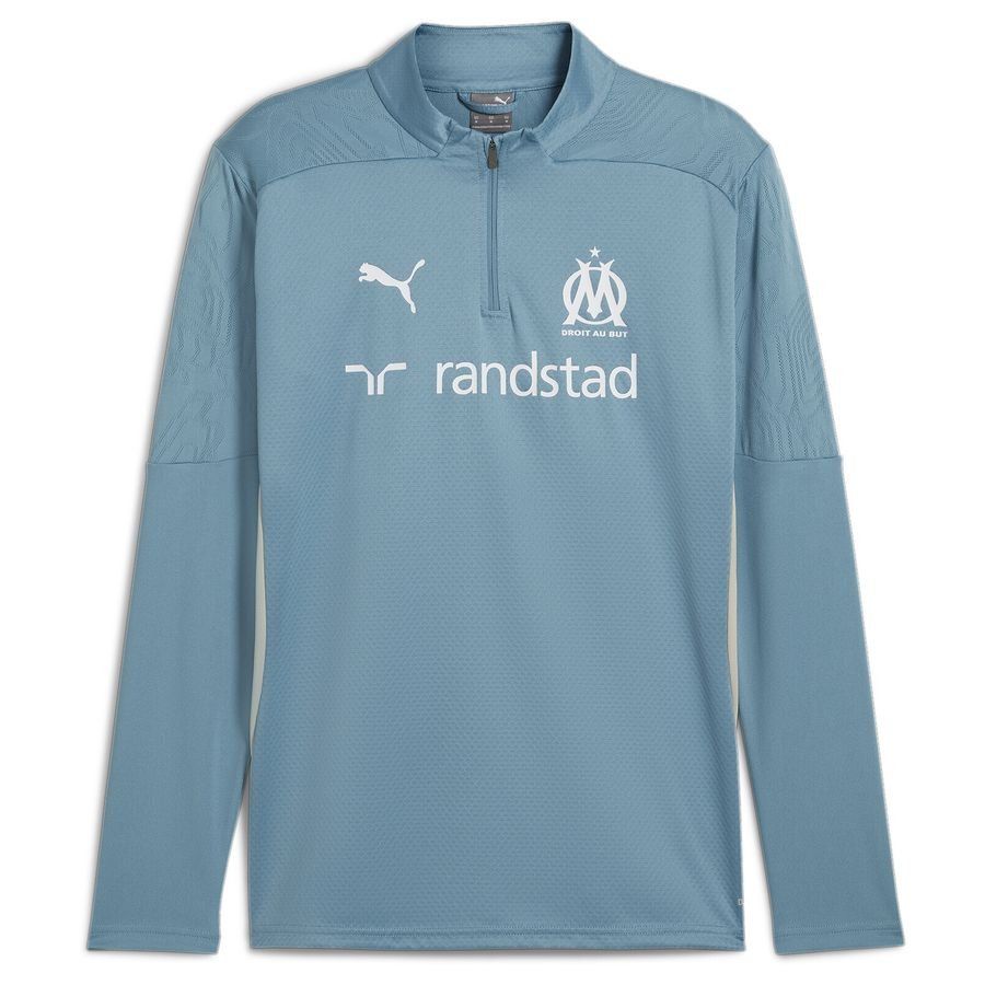 Puma Haut d’entraînement à 1/4 zip Olympique de Marseille Homme