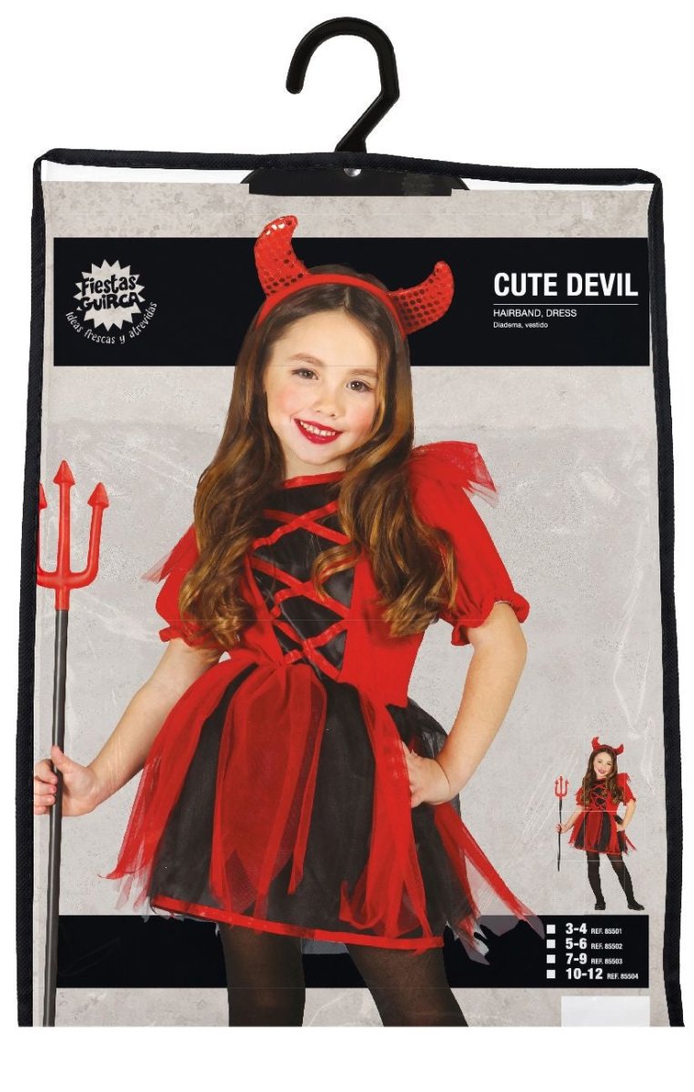 Halloween Kostuum Kind Duivel Meisje
