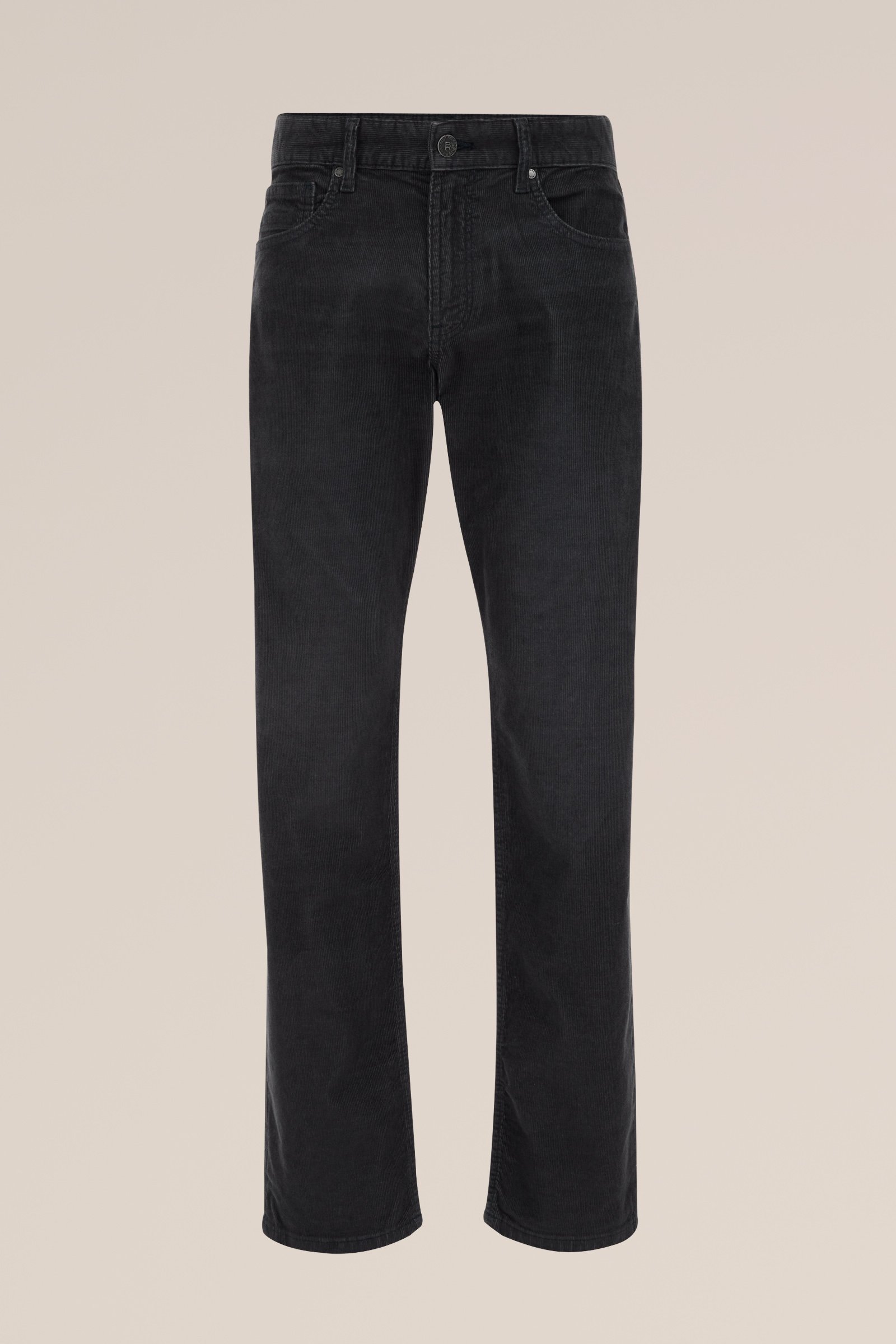 regular fit 5-pocket broek van corduroy Blue Ridge Grijsblauw