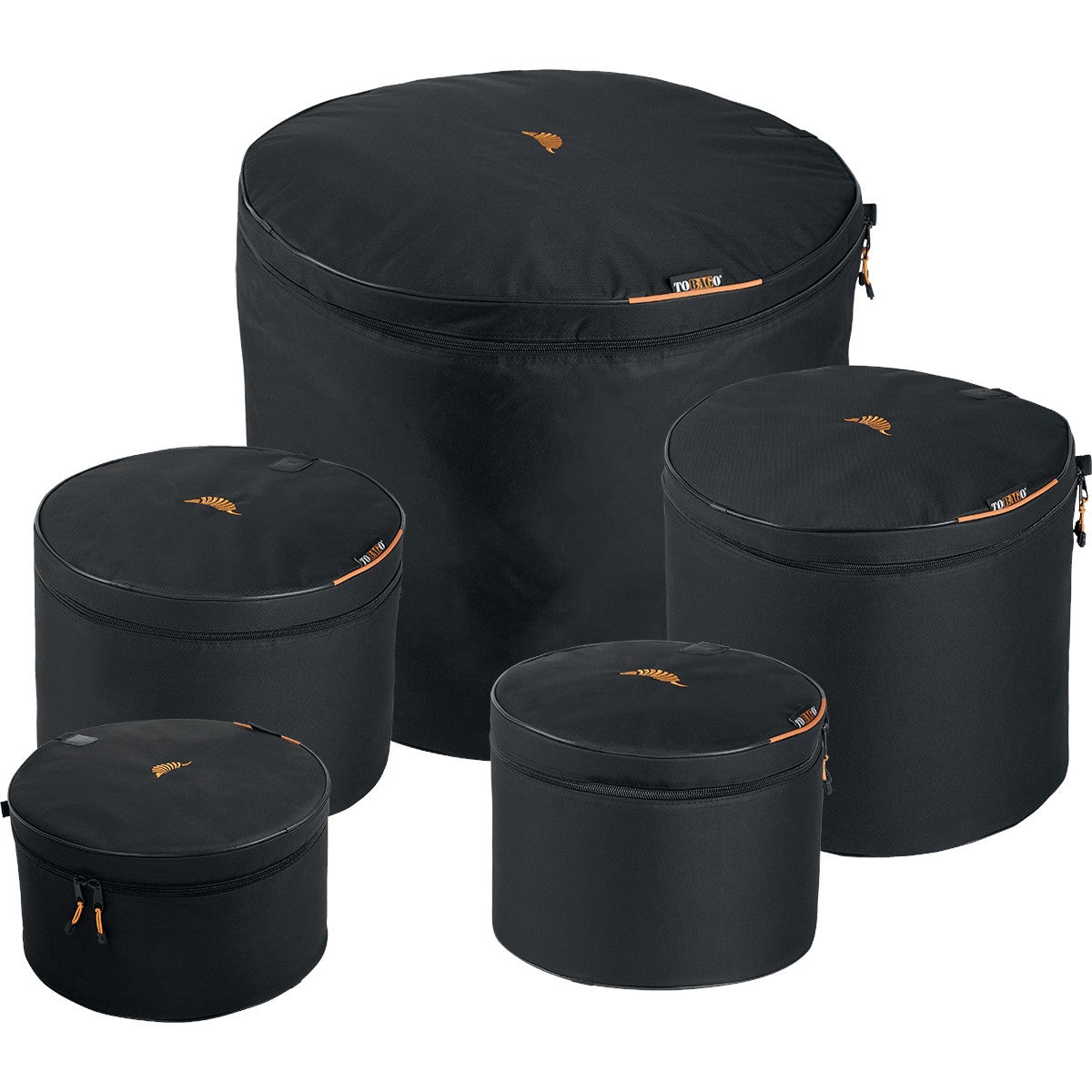 Tobago APST22 Standard drumhoezenset voor 22, 16, 13, 12 en 14 inch
