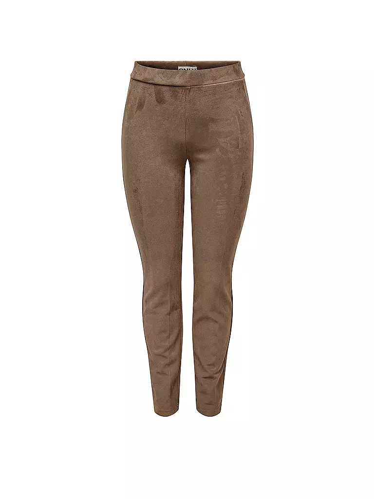 ONLY Leggings in Lederoptik ONLANGALINE camel