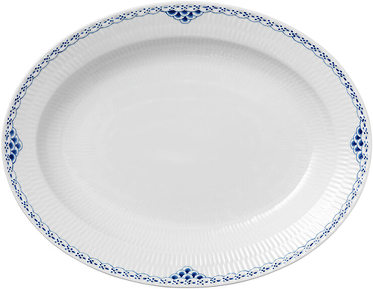 Royal Copenhagen Prinsesse 36,5 cm. fad Blå