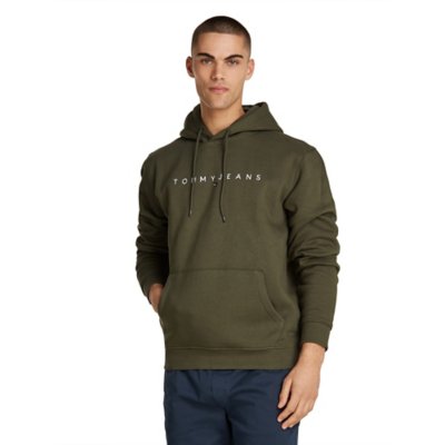 Sweatshirt à capuche homme Linear Logo TOMMY HILFIGER