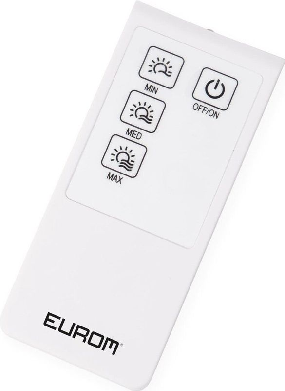 Eurom - Sunset 2000w - Terrasverwarmer - Zwart - Elektrisch