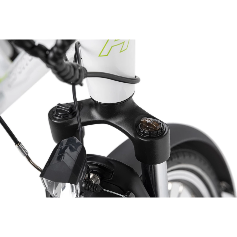 Adore Pedelec E-Bike Cityfahrrad 28'' Adore Versailles weiß-grün weiß