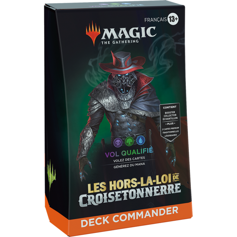MTG Hors-la-Loi de Croisetonnerre Deck Commandeur : Gonti, acquéreur astucieux - Vol qualifié