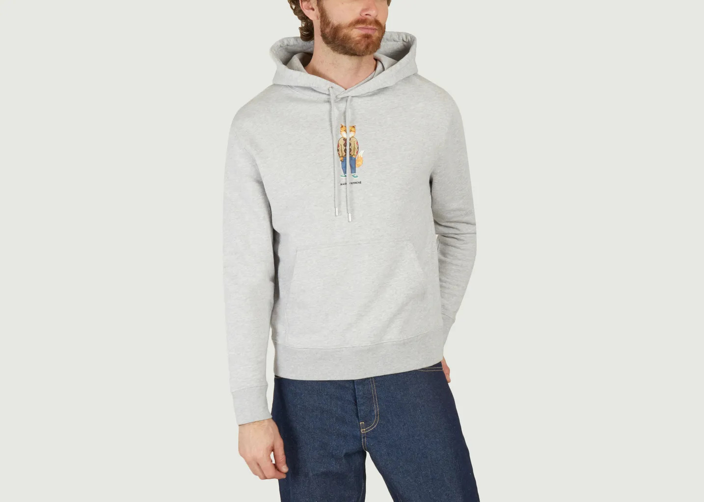Sweat à capuche Dressed Fox Maison Kitsuné
