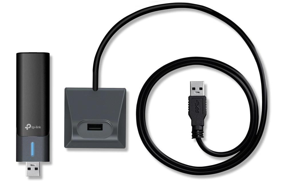 WLAN-AC USB-Stick Archer TXE70UHAXE5400 Wi-Fi 6E Drahtloser USB-Adapter mit hoher Verstärkung