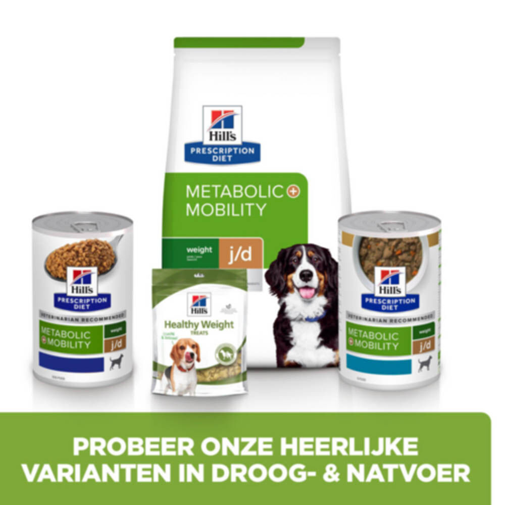 Hill's Prescription Diet Metabolic Mobility j/d - Hondenvoer - 0.37 Kilogram - kip