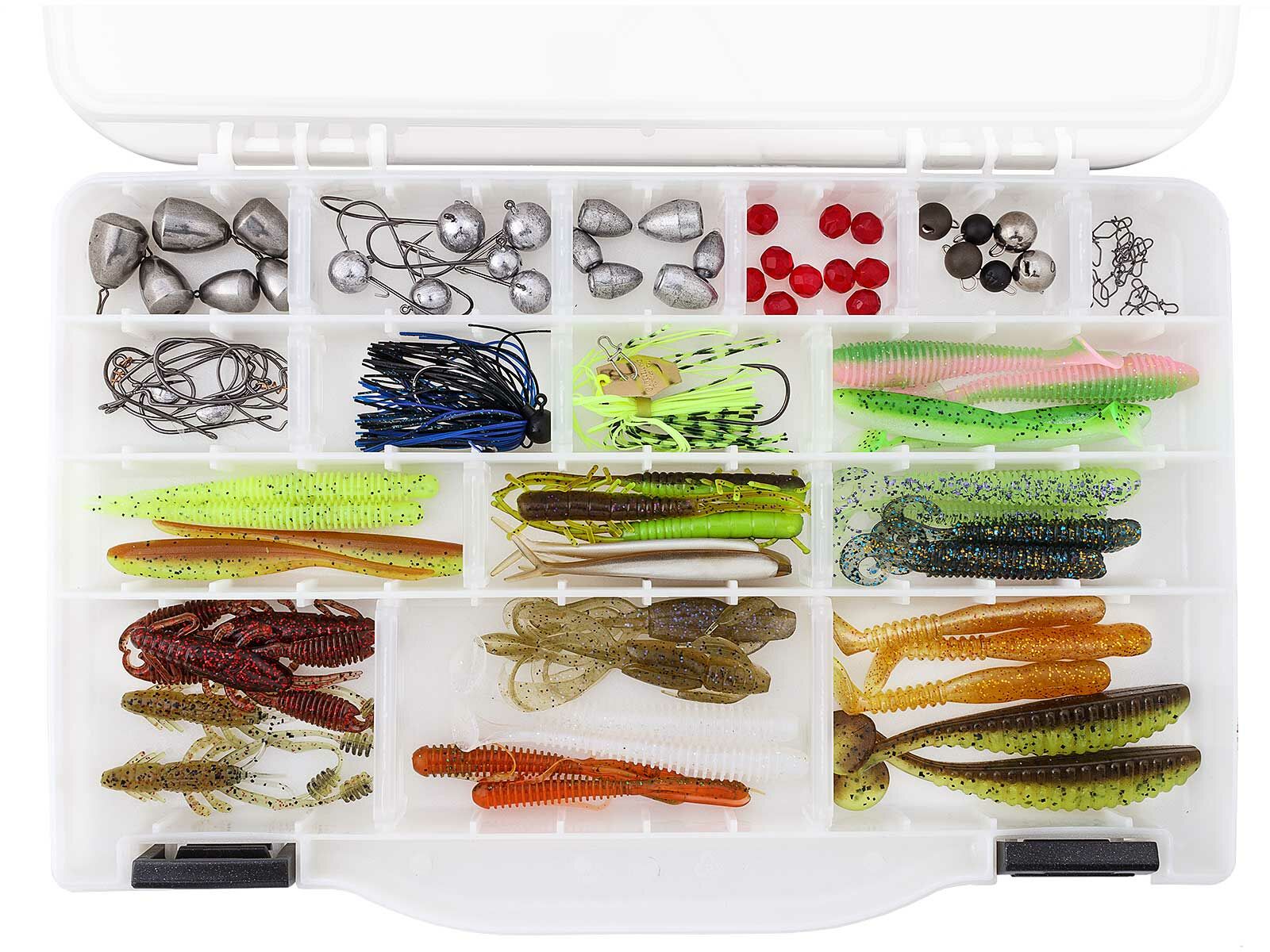 CAMO Barsch Gummiköder Box