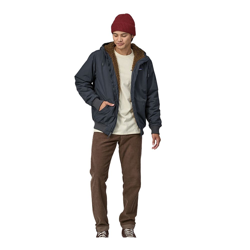 Patagonia LINED ISTHMUS - Veste Homme smolder blue