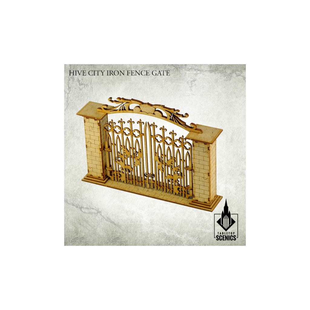 Hive City Iron Fence Gate