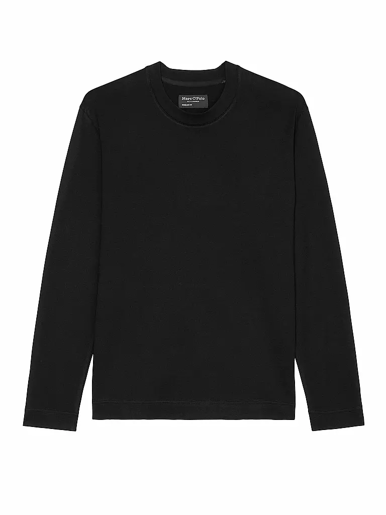 MARC O'POLO Langarmshirt  schwarz