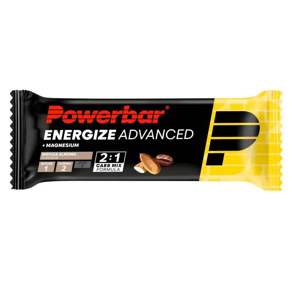 PowerBar Energize Advanced Sportrepen Mocca Almond 15 Stuks