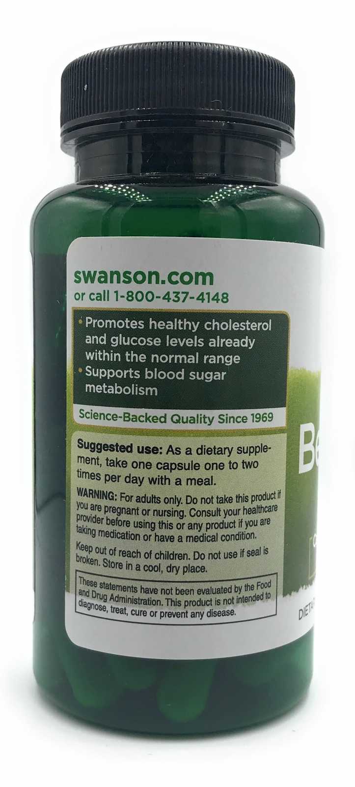 Swanson Berberina 400mg 60 cápsulas