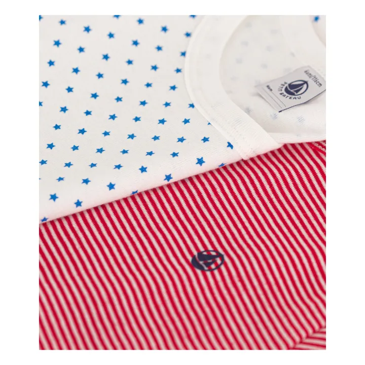 Petit Bateau Lot 2 Pyjamas Shorts | Blanc