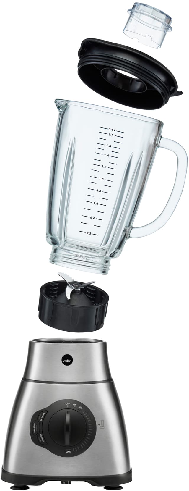 Wilfa Xplode 1500 Auto blender BLSP-1500 (rustfrit stål)