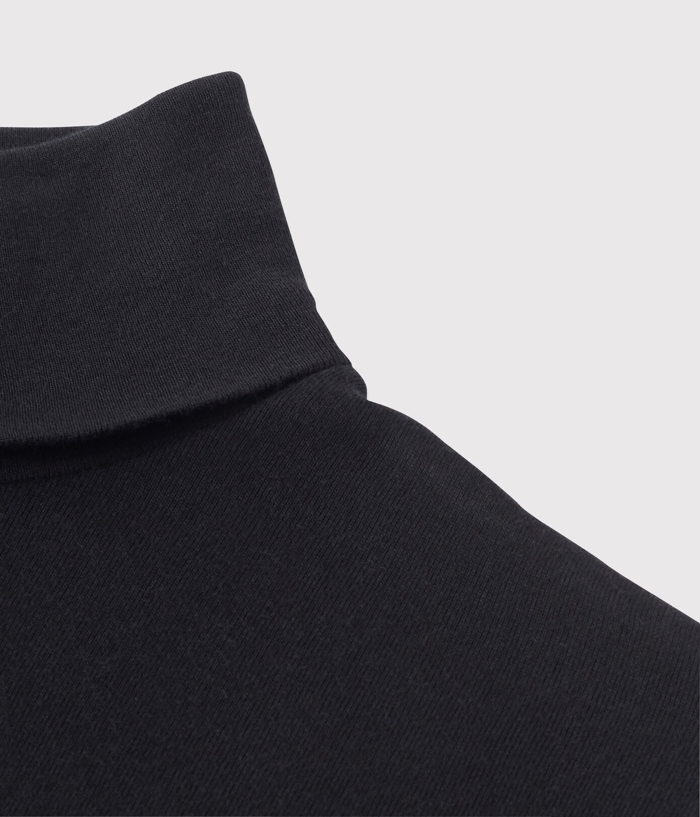 Tee-shirt col roulé L'ICONIQUE en coton Femme