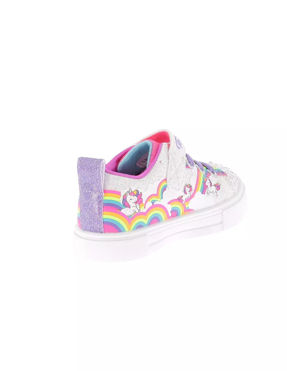 SKECHERS TWINKLE SPARKS JUMPIN - Baskets Whitemulti