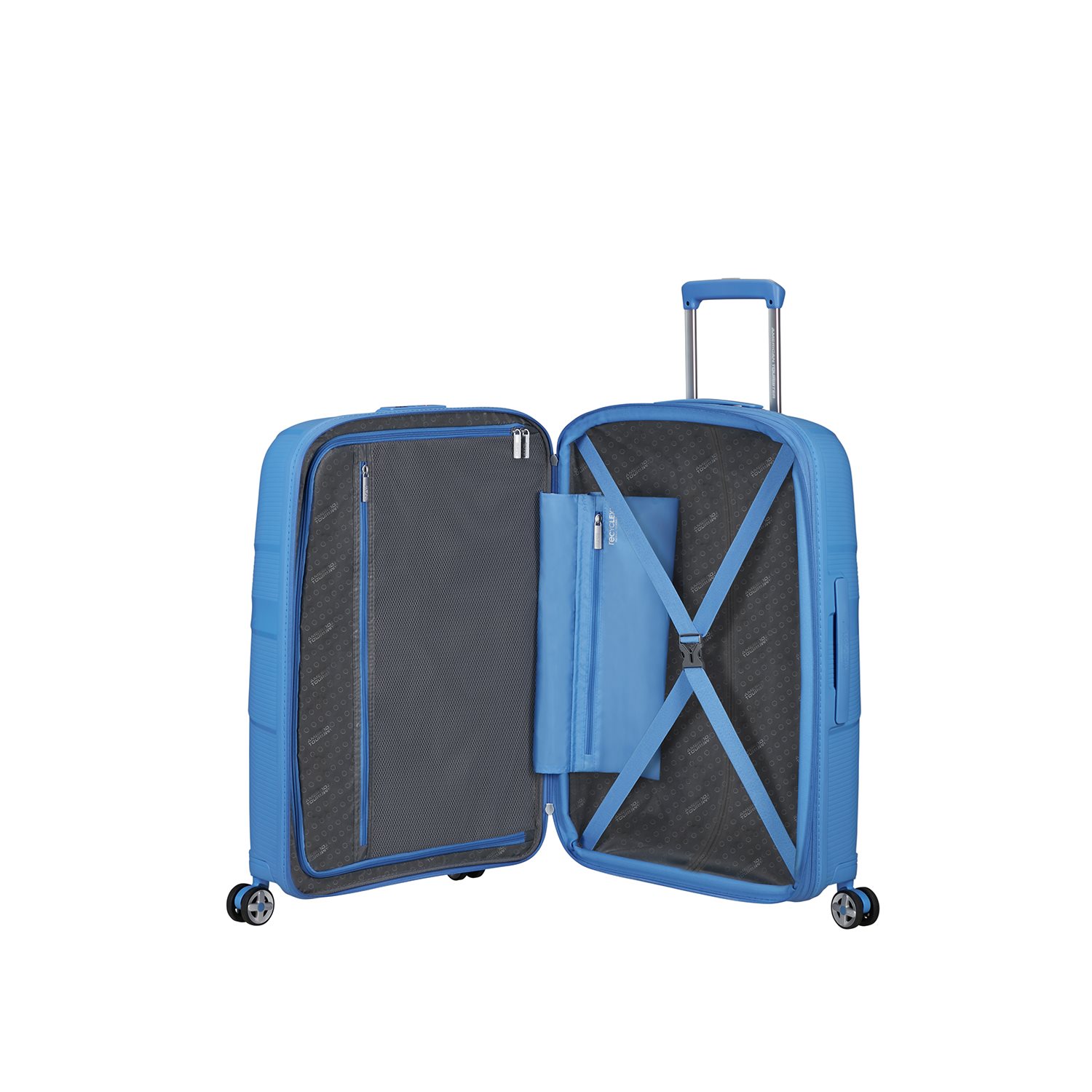 American Tourister Starvibe Spinner 67 EXP tranquil blue