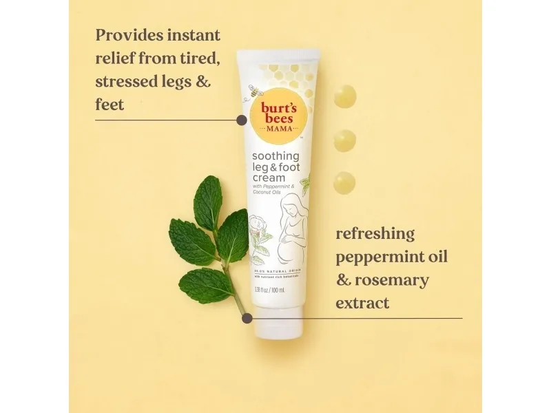 Burt's Bees Mama Bee Leg and Foot Cream 100ml
