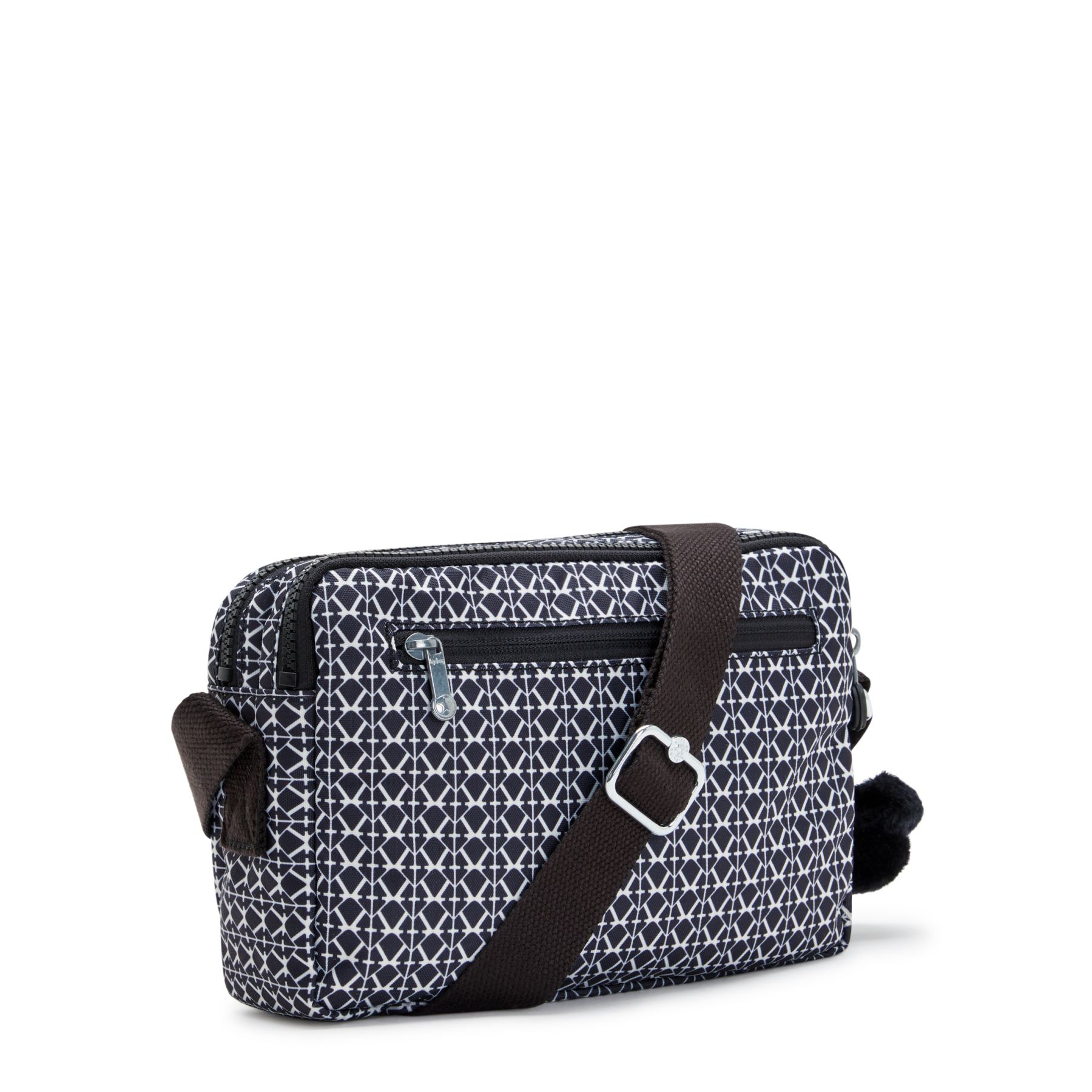 ABANU M Sac à Bandoulière de Taille Moyenne avec Sangle Réglable - Signature Print