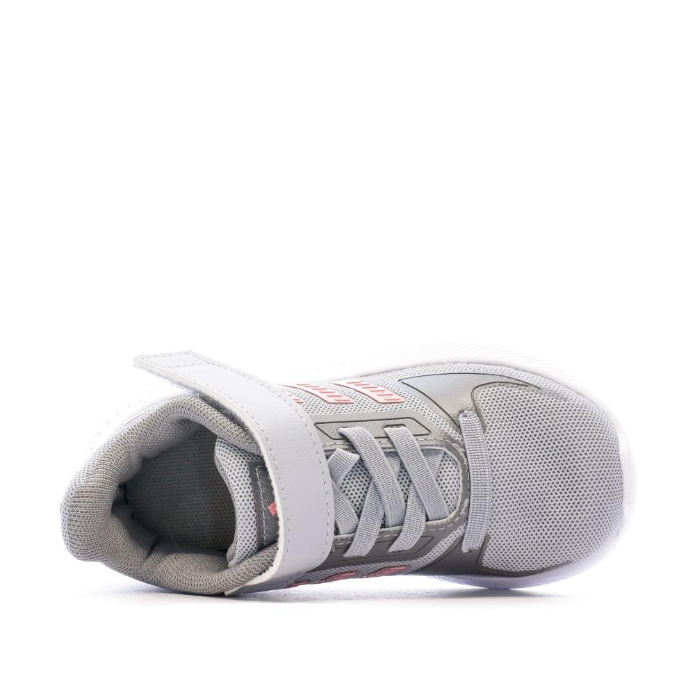 Adidas Baskets Grises Fille Adidas Runfalcon 2.0