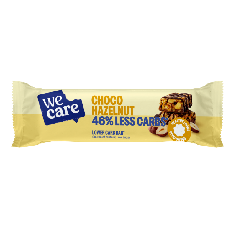 WeCare Lower Carb Bar Choco Hazelnut 37gr