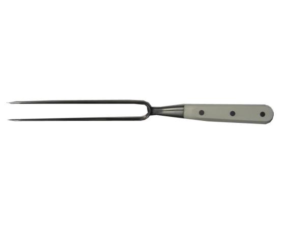 Fourchette baïonnette MANCHE BLANC Ref 388 Couteaux de cuisine professionnel