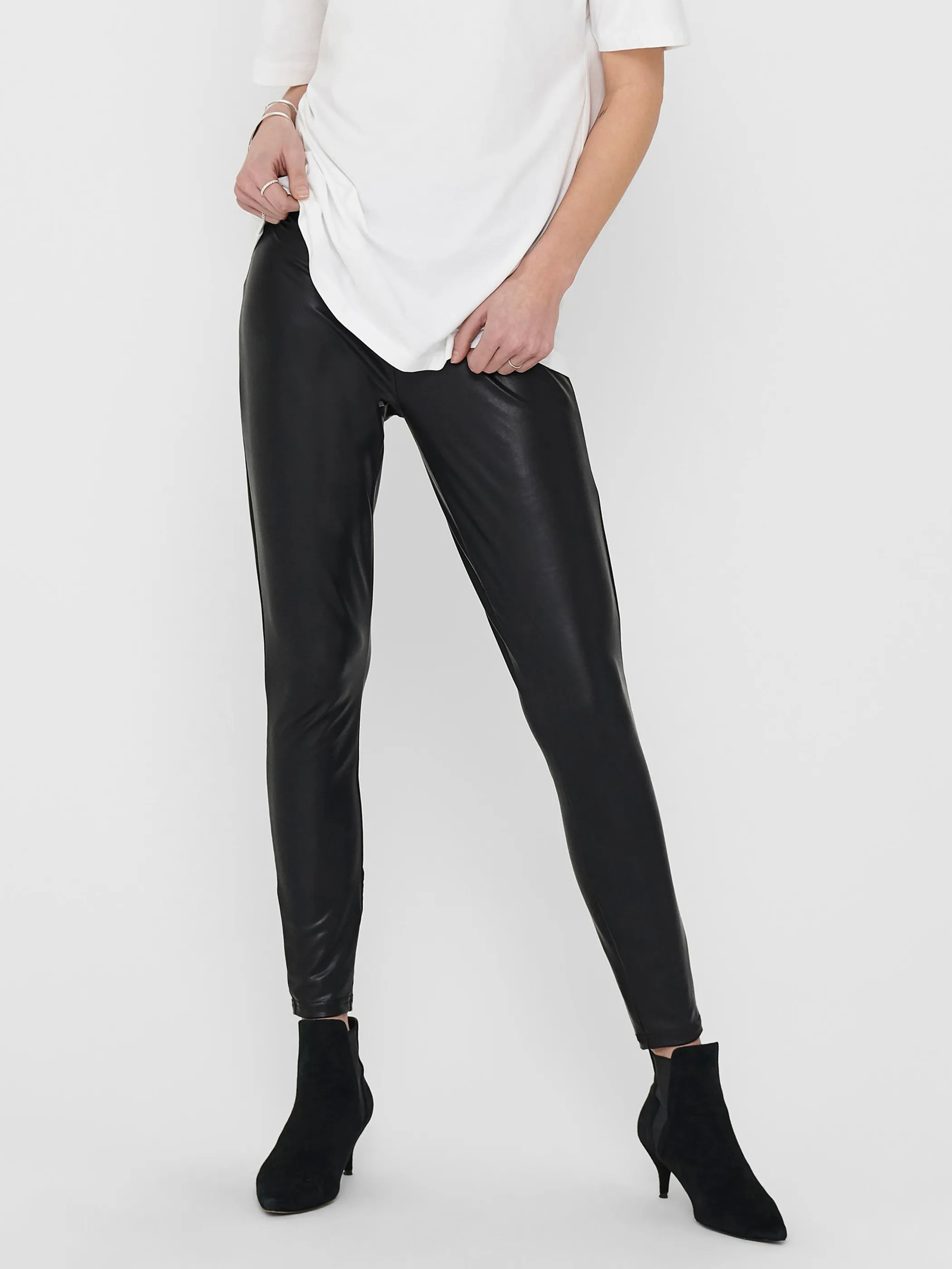 Only ONLCOOL COATED LEGGIN Leggings