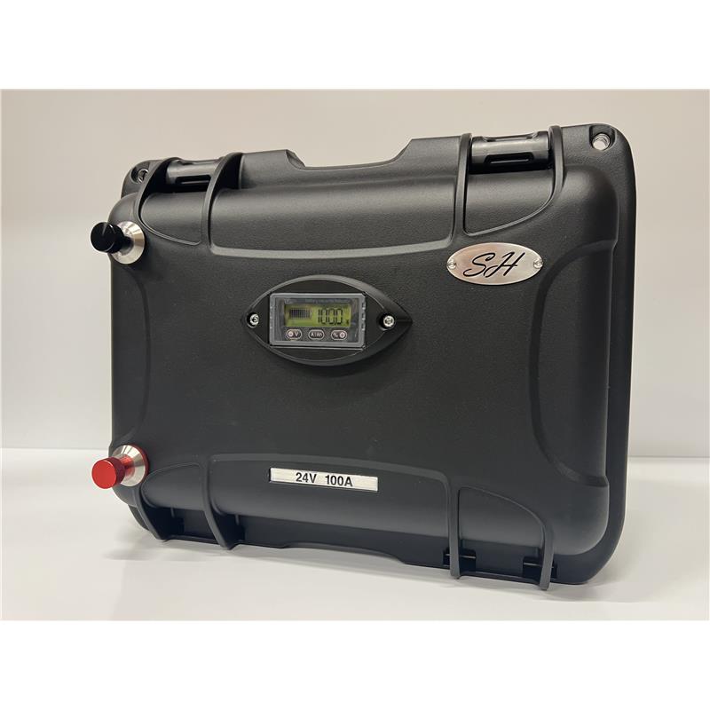 Batterie Lithium Ion Sh Lithium Gamme Haute Performance Brushless - 24V100a + Chargeur