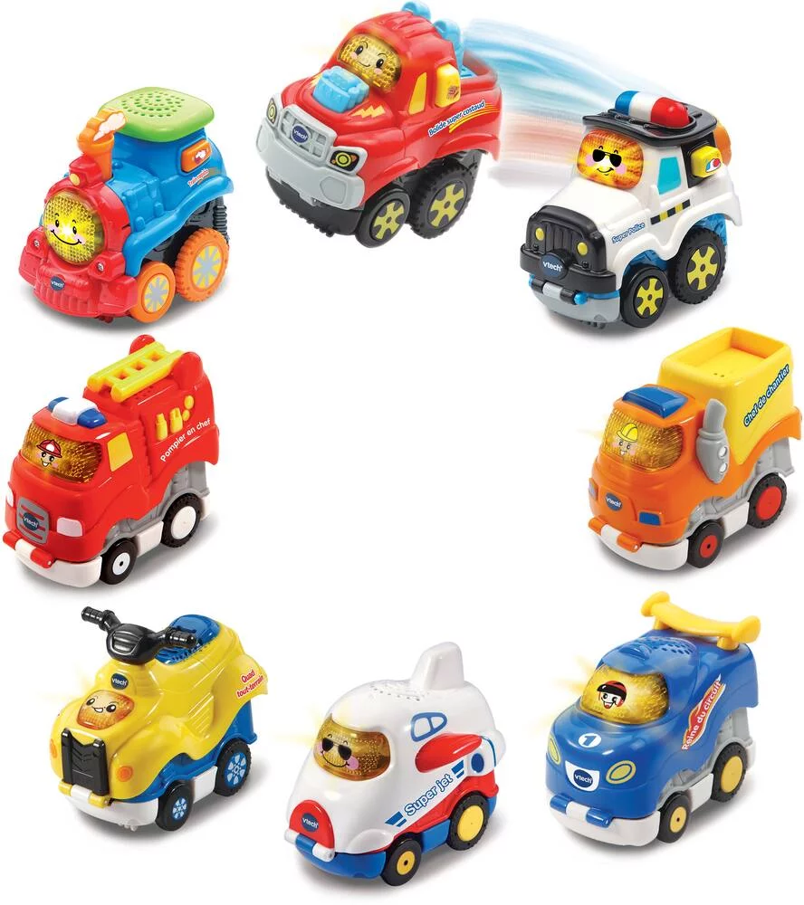 TUT TUT BOLIDES - VEHICULE PUSH & GO
