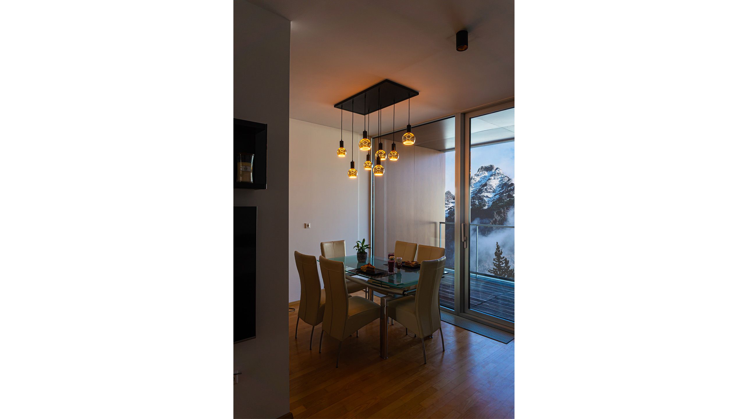 Hanglamp 8-lichts Madox  | SegulaB45 x D2.5 cm